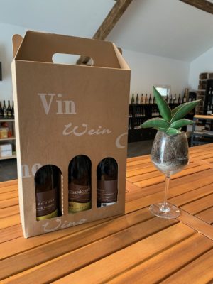 Gift box for 3 bottles