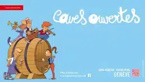Logo caves ouvertes geneve